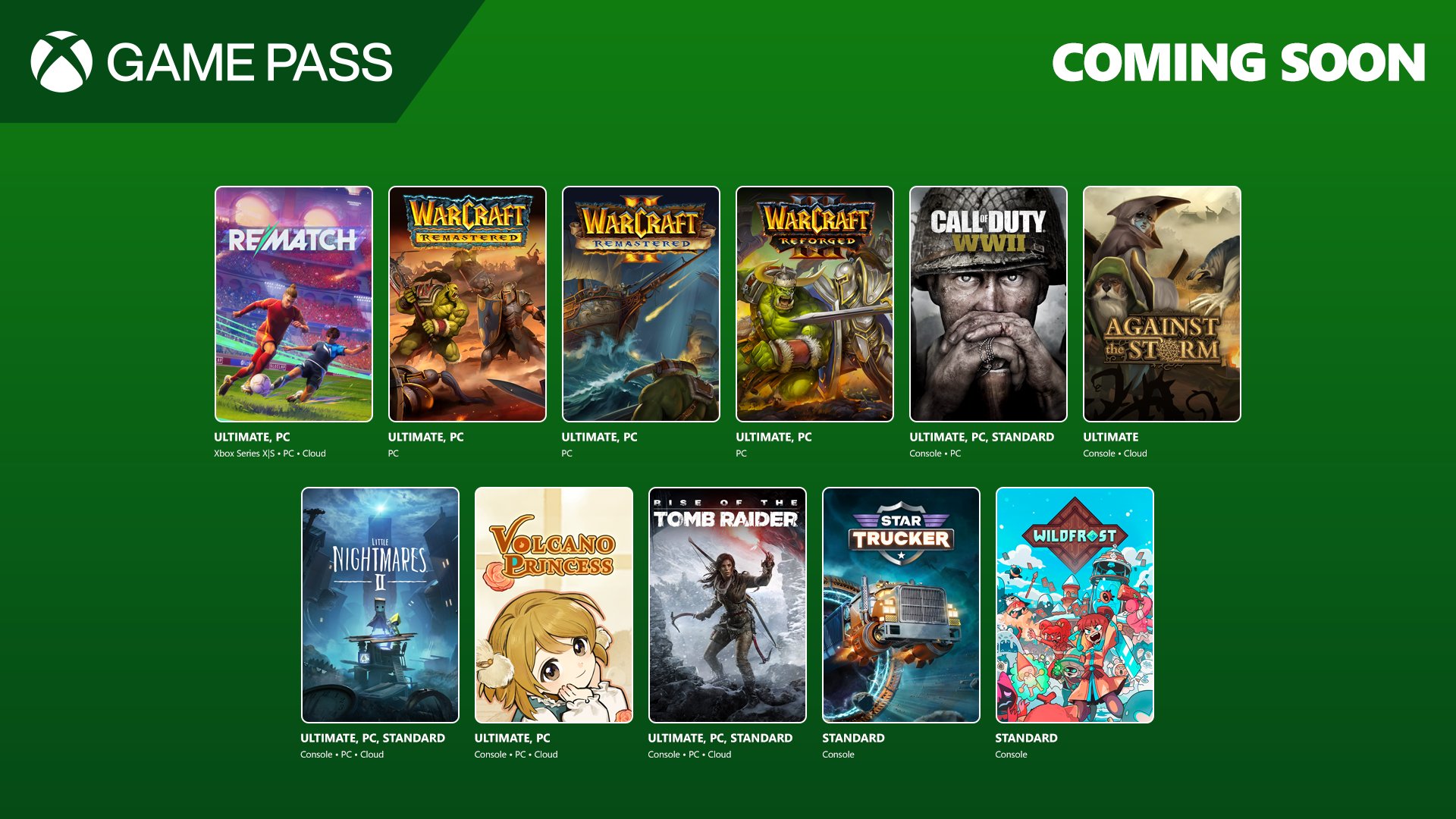 فرانچایز وارکرفت از ۲۶ ژوئن به Xbox Game Pass میپیوندد